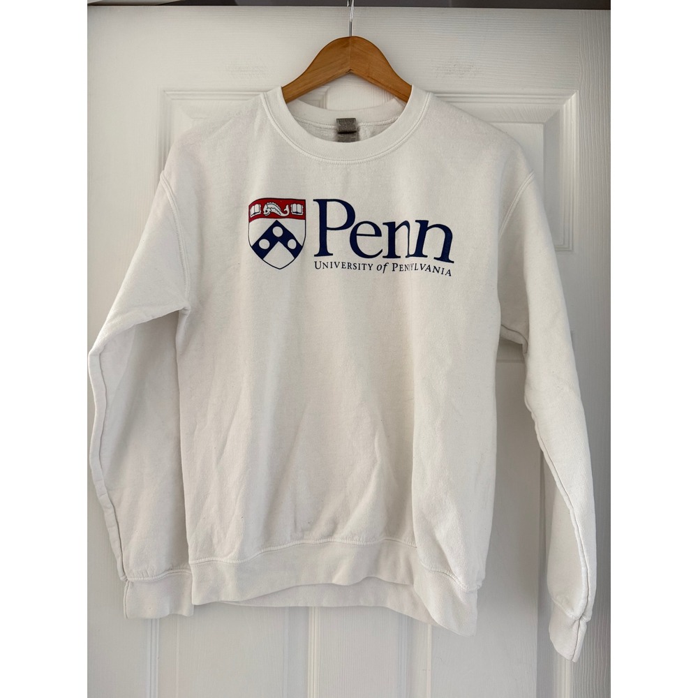 University of Pennsylvania Logo Crewneck College Preppy Casual